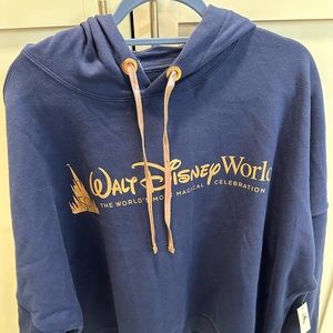 Ladies Walt Disney Cropped Sweatshirt 2X NWT